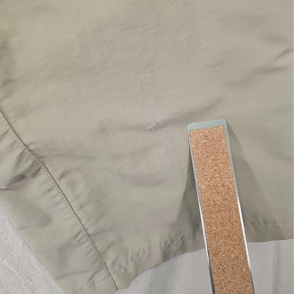 The North Face Pants Men's Medium Beige Nylon Convertible Hiking Outdoor NO BELT